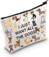 Dog Lover Gift - Dog Mom Cosmetic Bag ()